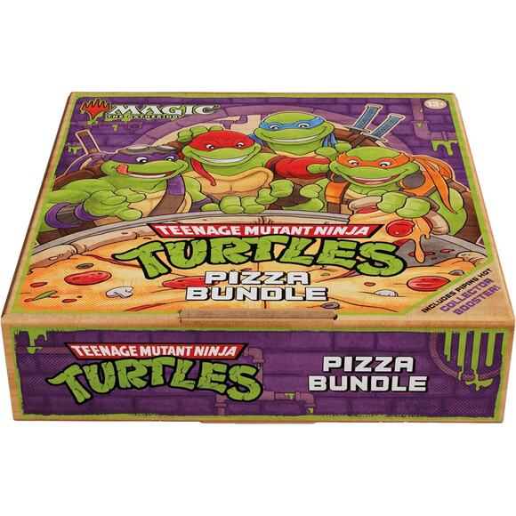 Magic: The Gathering x Teenage Mutant Ninja Turtles Pizza Bundle - PRESALE - Picture 1 of 3